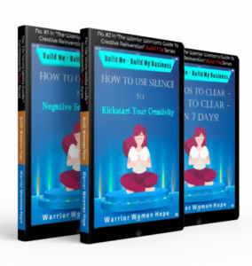 Self-care reinvention blueprints & digital mockup of the Build Me Bundle
