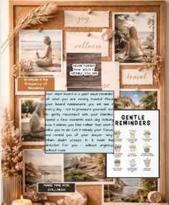 Part 3 of the Build Me series: A vision board excerpt from the Chaos to Clear ebook, helping you find order and visualize your future mission.